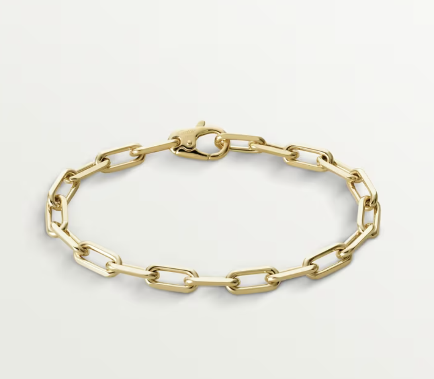 Infinity Chain Link Bracelet in Yellow, Rose or White Gold